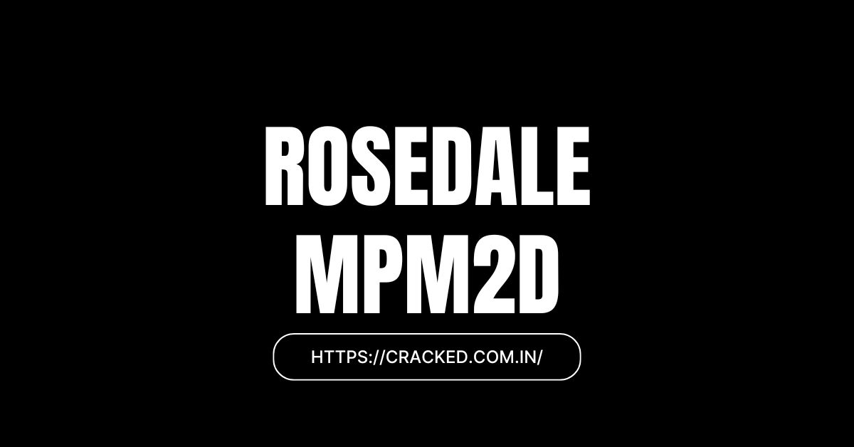 Rosedale MPM2D