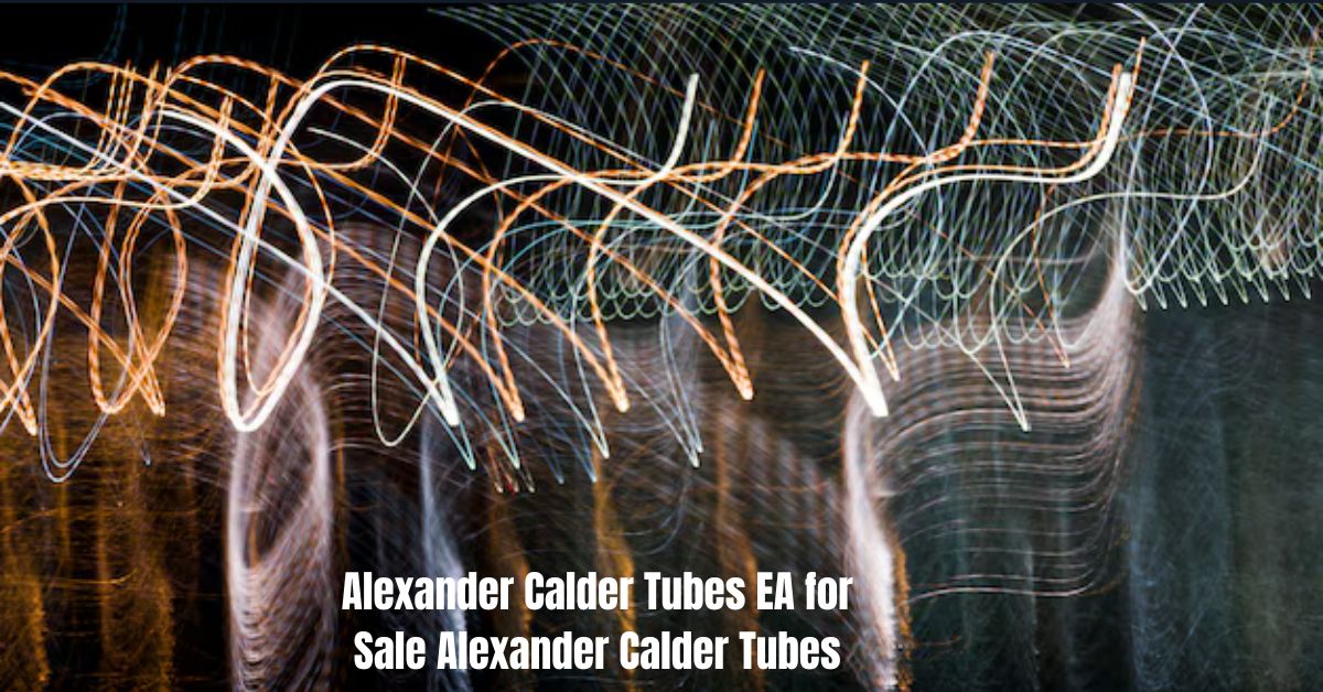 Alexander Calder Tubes EA for Sale Alexander Calder Tubes